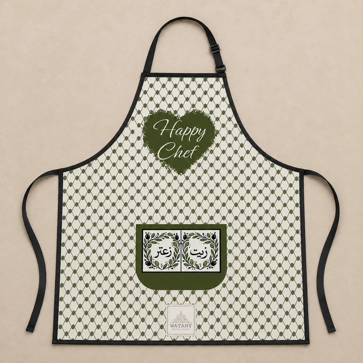 Bundle Tatreez and happy chef Aprons