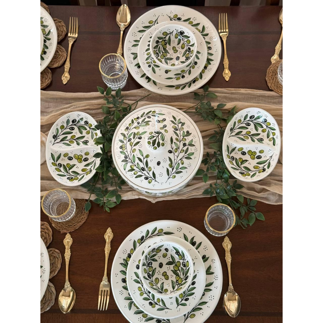 Ceramic Dining Set.