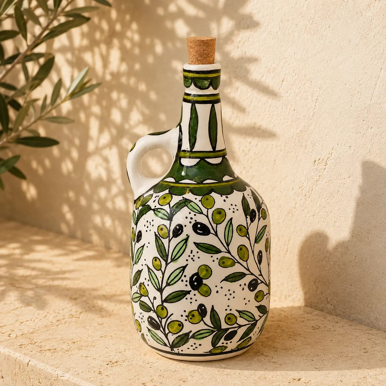 Bouteille d'huile 12x12x25 cm