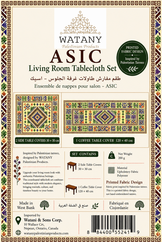 Living Room Tablecloth Set – ASIC