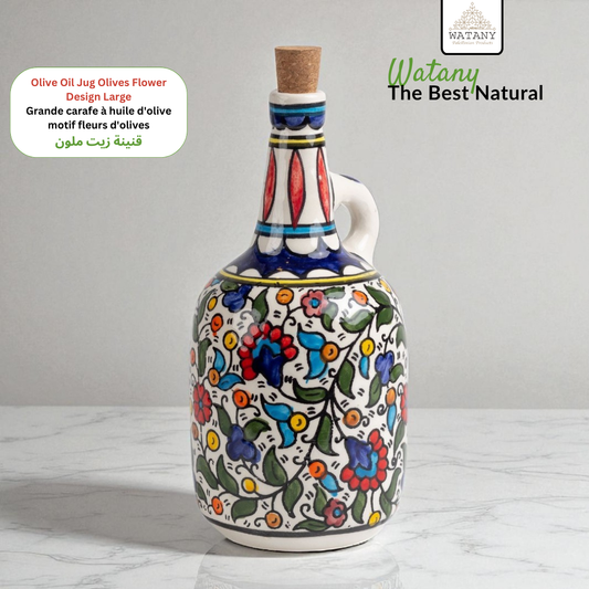 Bouteille d'huile 12x12x25 cm