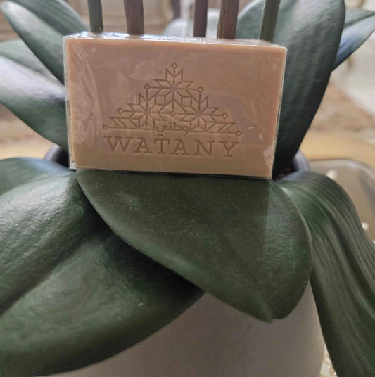 Palestinian Nabulsi Pomegranate Olive Oil Soap Handmade in Nablus