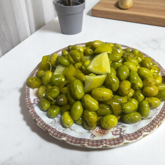 Pickled Palestinian Olives from Jenin.