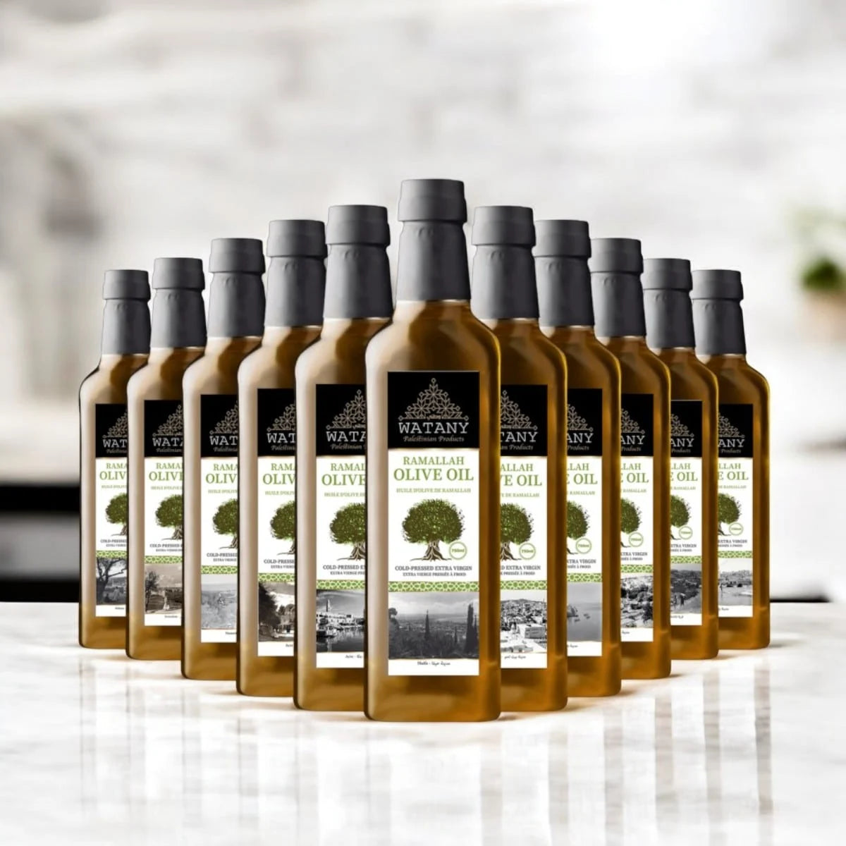 WATANY Olive Oil Ramallah Palestine - Watany Palestinian Products