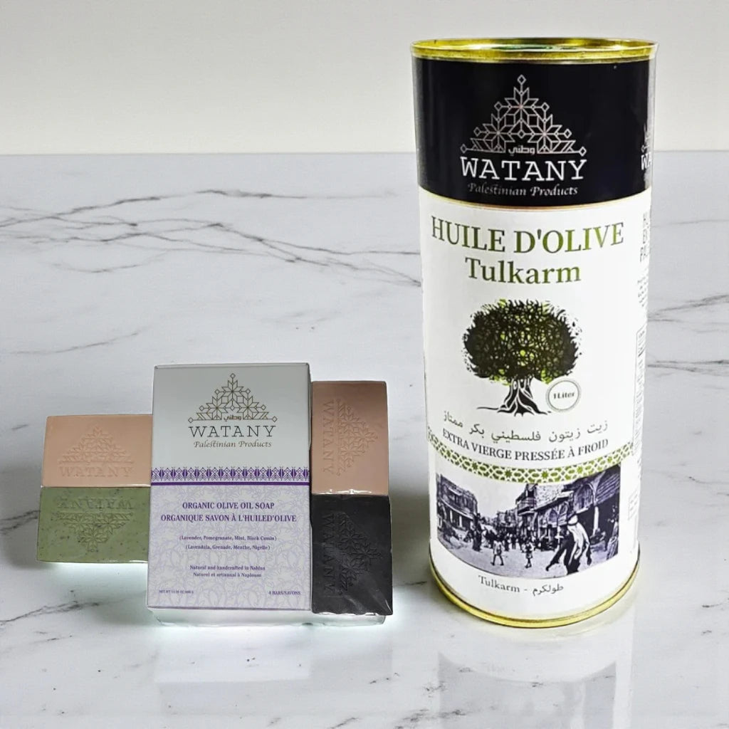 Tulkarm Olive Oil & Herbal Soap Bundle