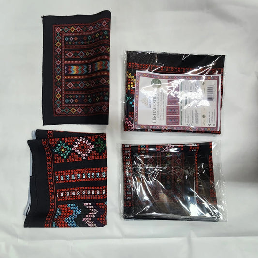 Living Room Tablecloth Set – Heritage Stripes