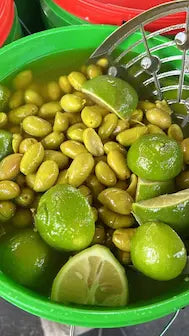 Palestinian Pickled Green Olives from Tulkarm.