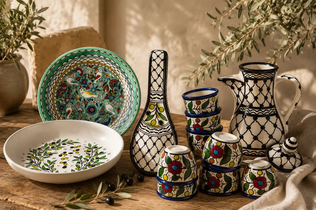 Where to Buy Authentic Palestinian Pottery Online in Canada & USA?
