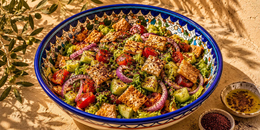 Authentic Fattoush Salad Recipe: Fresh Palestinian & Middle Eastern Favorite - Watany Palestinian Products