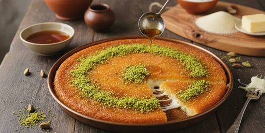 Kunafa Nabulsi Recipe: Authentic Palestinian Method - Watany Palestinian Products