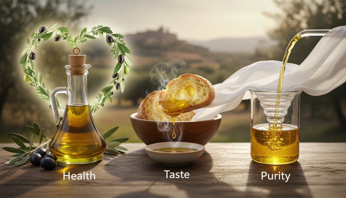 Cold pressed olive oil benefits: Health, Taste, and Purity - Watany Palestinian Products