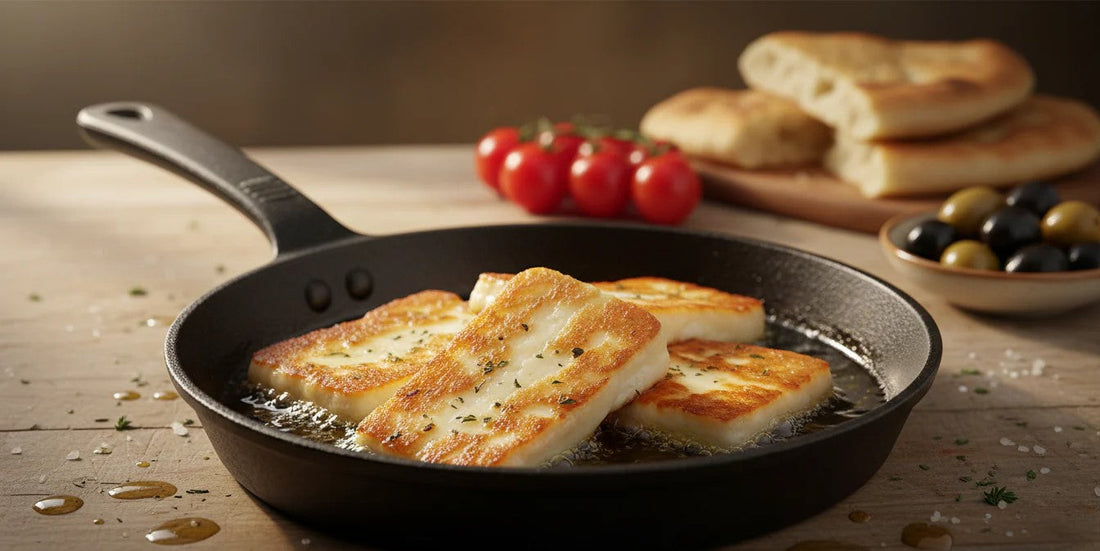 How to Fry Nabulsi Cheese the Traditional Palestinian Way ? - Watany Palestinian Products