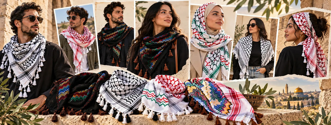 How to Wear a Palestinian Keffiyeh: Style Guide for Men and Women