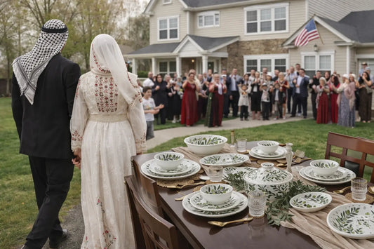 Palestinian Ceramic Dining Sets: A Beautiful Wedding Gift for a New Home