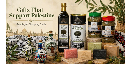 Gifts That Support Palestine: Meaningful Shopping Guide - Watany Palestinian Products