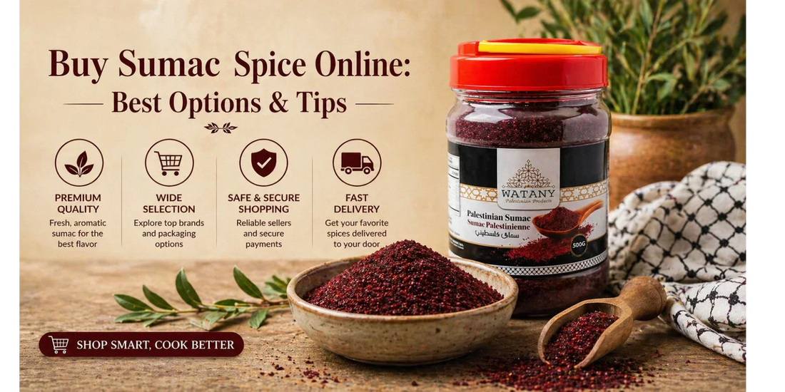 Buy Sumac Spice Online: Best Options & Tips - Watany Palestinian Products