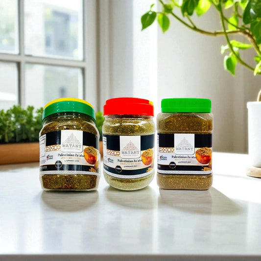 Palestinian Zaatar Sampler Combo.