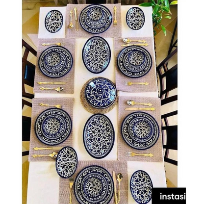 Ensemble de salle à manger en céramique
