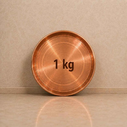 Copper Kunafa Tray for Baking & Serving | Knafeh Pan
