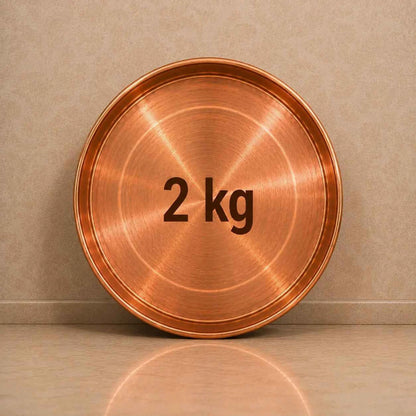 Copper Kunafa Tray for Baking & Serving | Knafeh Pan