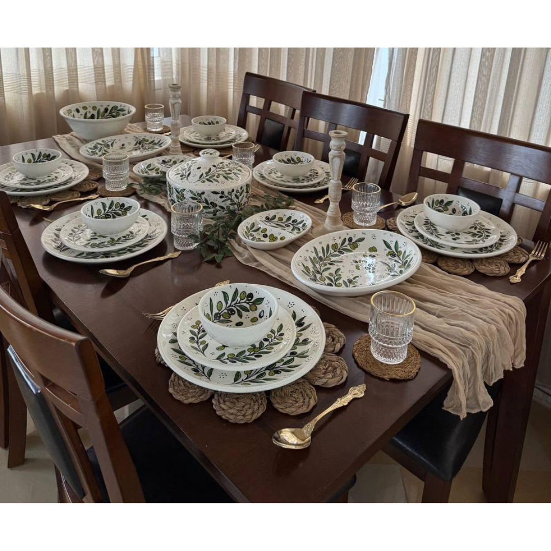 Ceramic Dining Set.