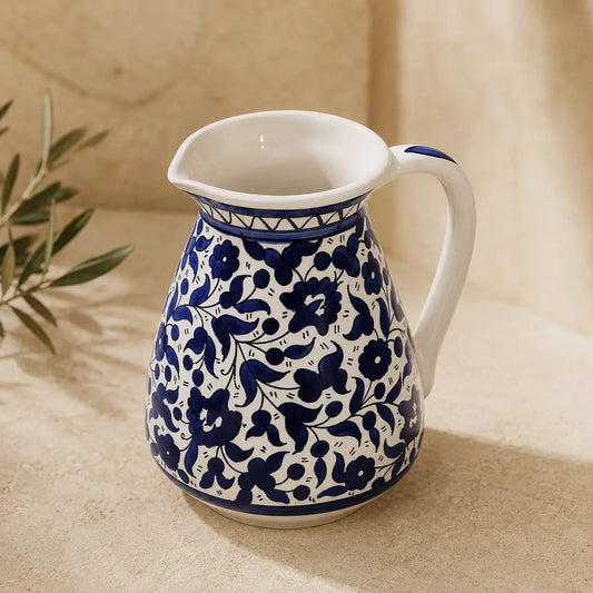 Haleeb Handmade Palestinian Ceramic Pitcher 1.6 L