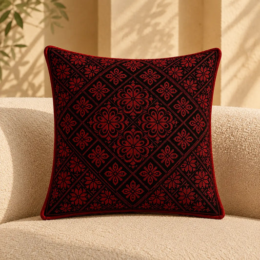 Tantora Palestinian Tatreez Cushion Cover 45 cm
