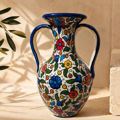 Handmade Ceramic Vase 15.5 × 25 cm