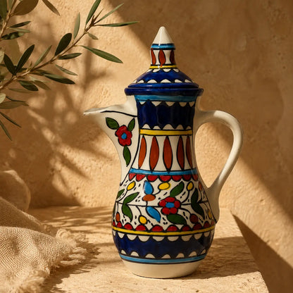 Pichet à café palestinien 17x17x26 cm