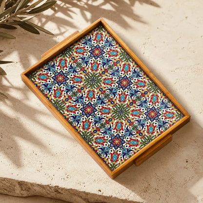 Plateau alimentaire palestinien 45×24 cm