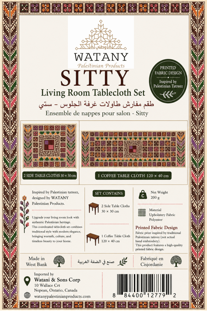 Living Room Tablecloth Set – Sitty