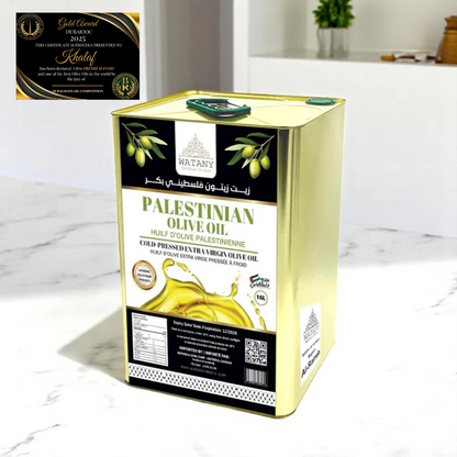 Al Rameh Palestinian Olive Oil – Premium Award‑Winning Extra Virgin Olive Oil (1 L & 16 L)
