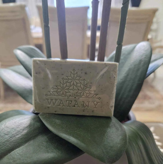 Palestinian Nabulsi Mint Olive Oil Soap Handmade in Nablus