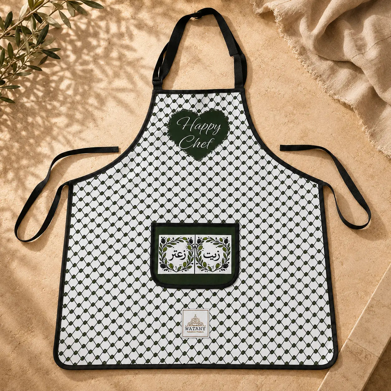 Bundle Tatreez and happy chef Aprons