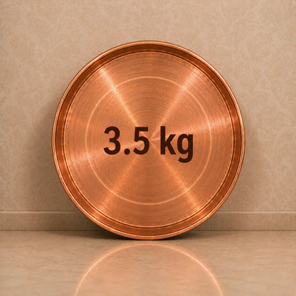 Copper Kunafa Tray for Baking & Serving | Knafeh Pan