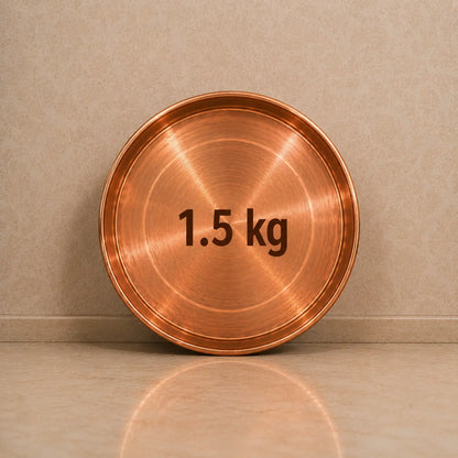 Copper Kunafa Tray for Baking & Serving | Knafeh Pan