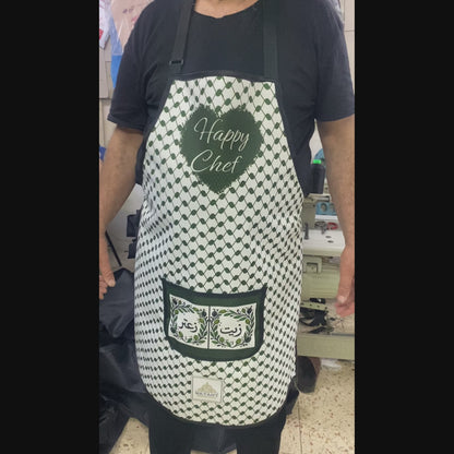 Bundle Tatreez and happy chef Aprons