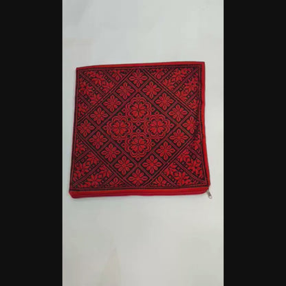 Cushion Cover Set of 2 – Palestinian Tatreez – 45 cm – Tantora