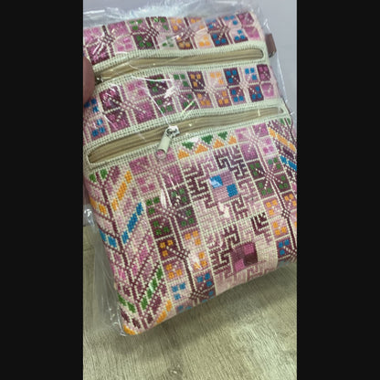 Sac à bandoulière palestinien Tatreez pour femme, style brodé