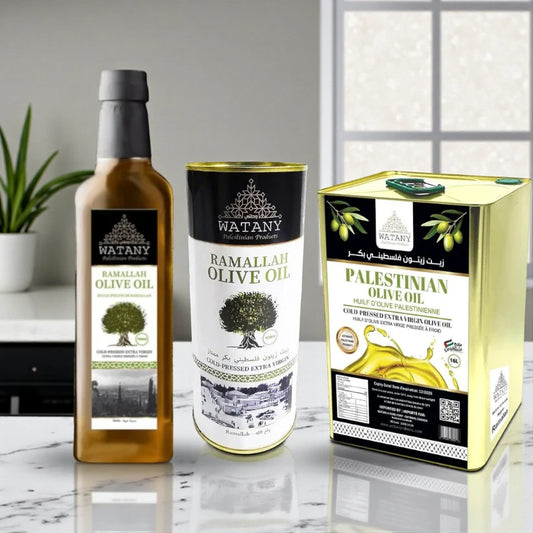Huile d'olive palestinienne de Ramallah