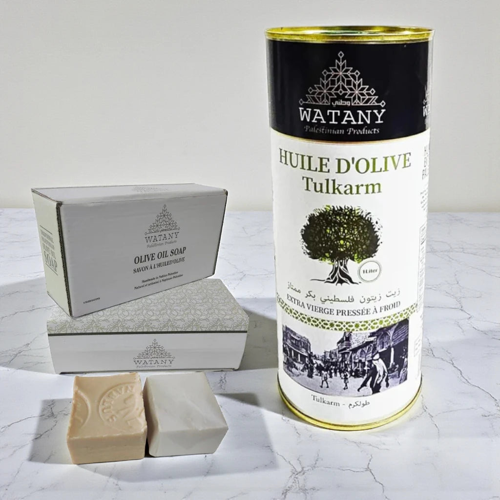 Tulkarm Olive Oil & Soap Bundle
