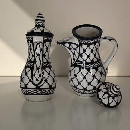Pichet à café palestinien 17x17x26 cm