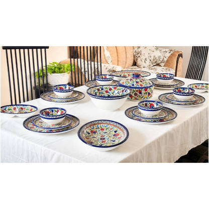 Handcrafted Ceramic Dinnerware Set for 6 – Luxury Tableware Dinner Set & Homeware Decor