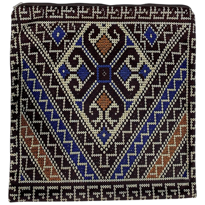 Cushion Cover Set of 2 – Palestinian Tatreez – 45 cm – Diamond - Watany Palestinian Products