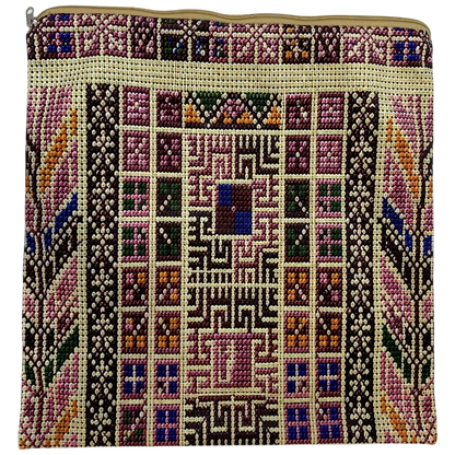 Cushion Cover Set of 2 – Palestinian Tatreez – 45 cm – Sidi - Watany Palestinian Products