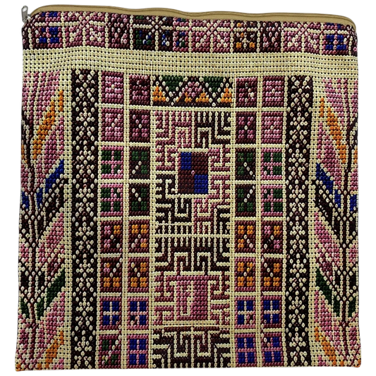Cushion Cover Set of 2 – Palestinian Tatreez – 45 cm – Sidi - Watany Palestinian Products