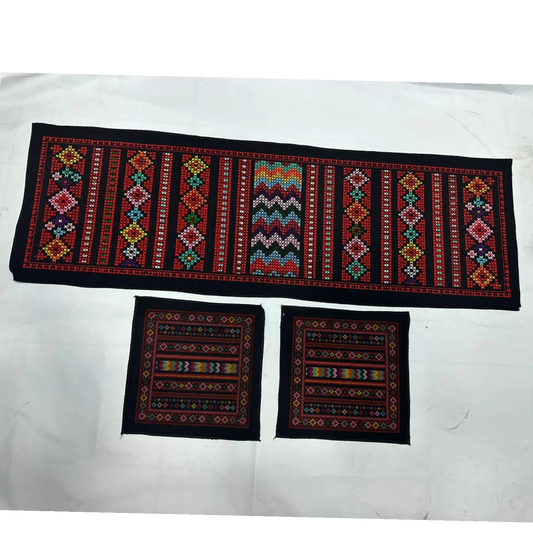 Living Room Tablecloth Set – Heritage Stripes
