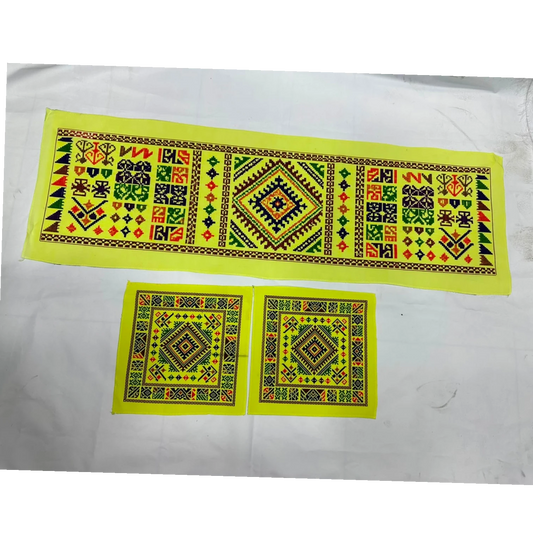 Living Room Tablecloth Set – ASIC Gold color