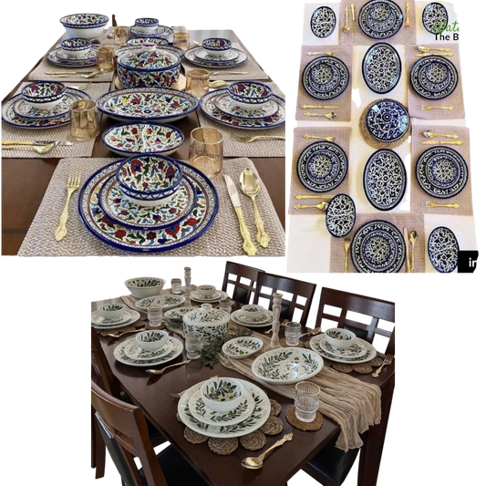 Ensemble de salle à manger en céramique