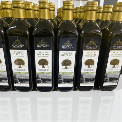 Huile d'olive palestinienne d'Al Quds